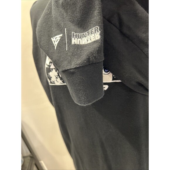 Genuine Official Hypland x Hunter x Hunter Killua Black Tshirt men LARGE L Anime - Picture 3 of 5